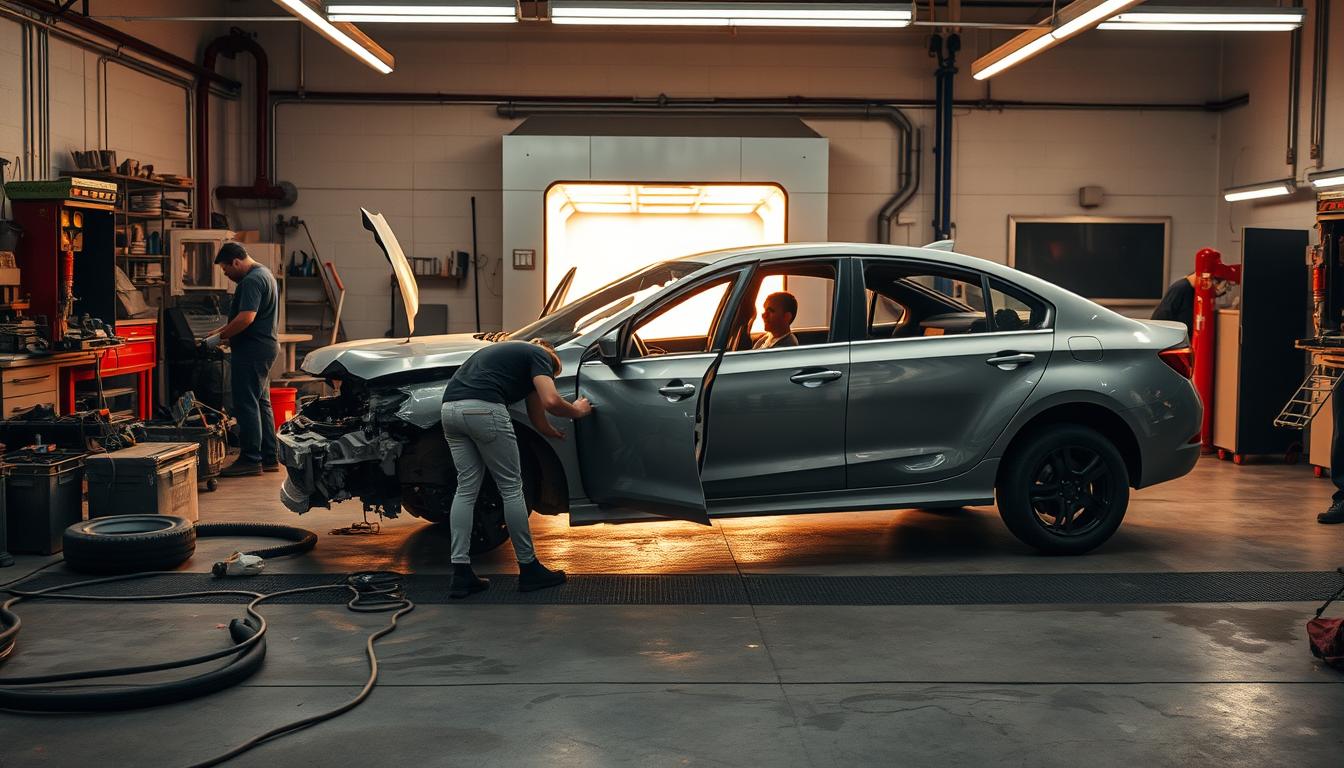 Auto Body Repair Timeline