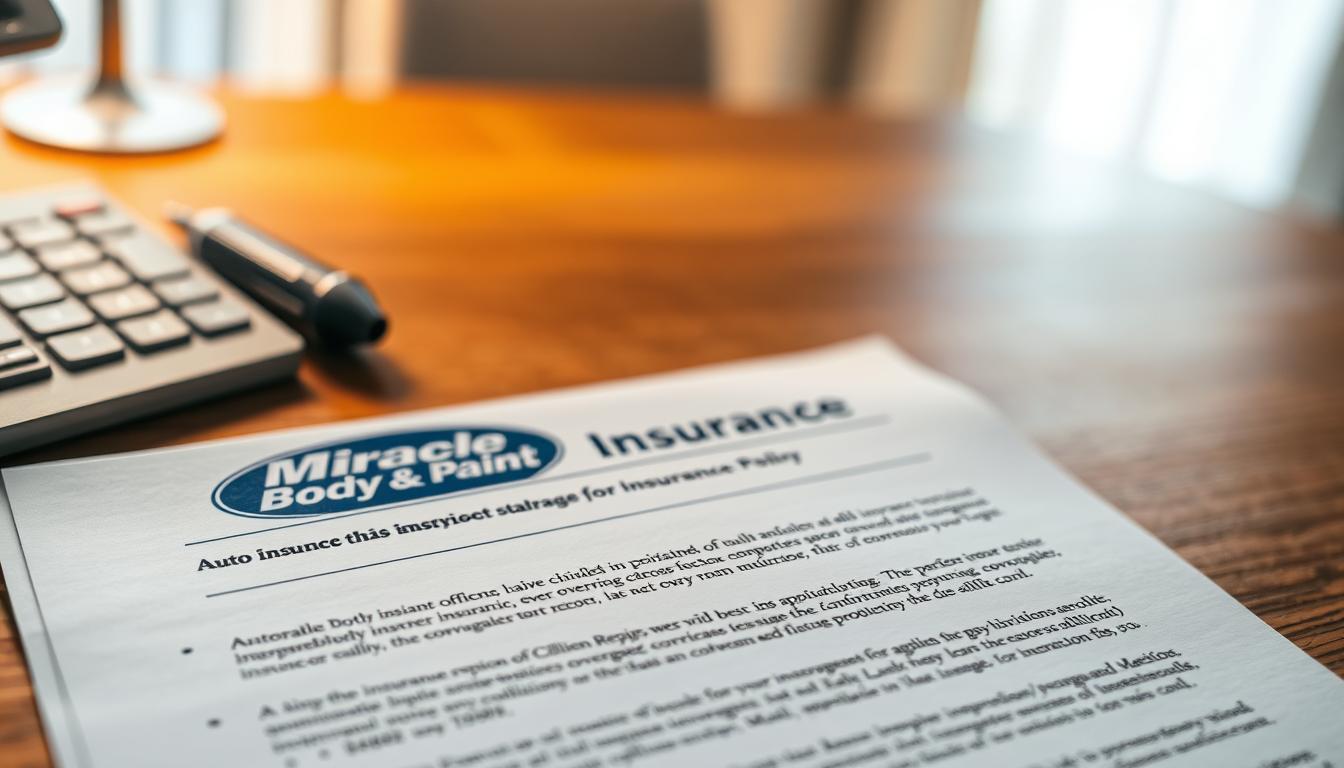 Auto Insurance and Repairs