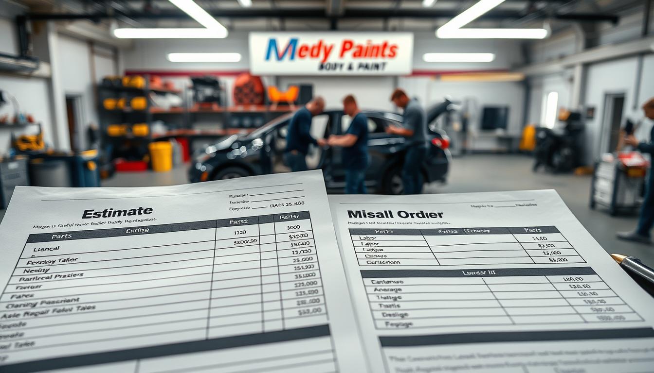 Collision Repair Estimate