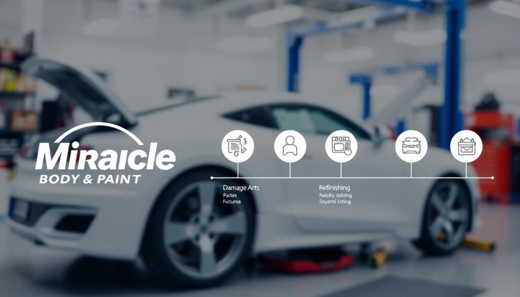 auto body repair timeline factors