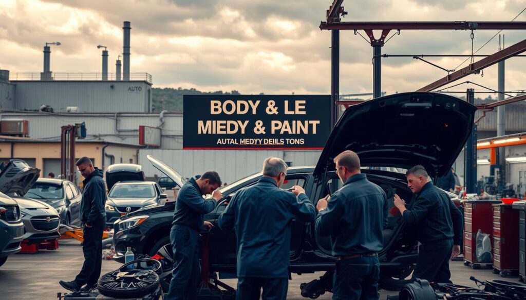car body shop