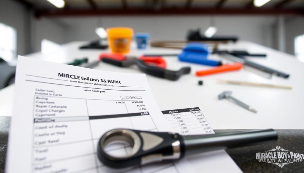 collision repair estimate labor charges collision repair estimate labor charges