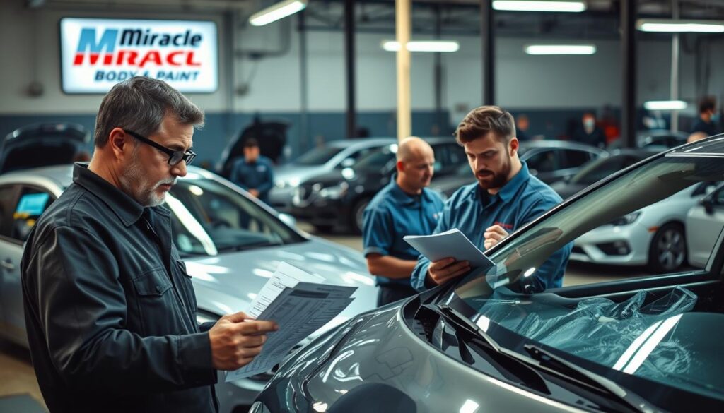 collision repair estimate process collision repair estimate process