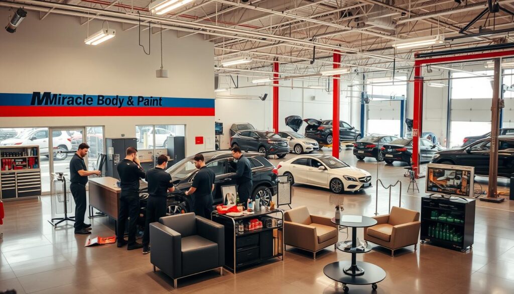 collision repair shop