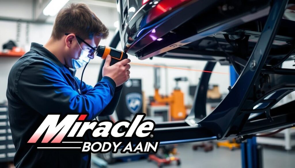 laser measuring for car frame straightening laser measuring for car frame straightening
