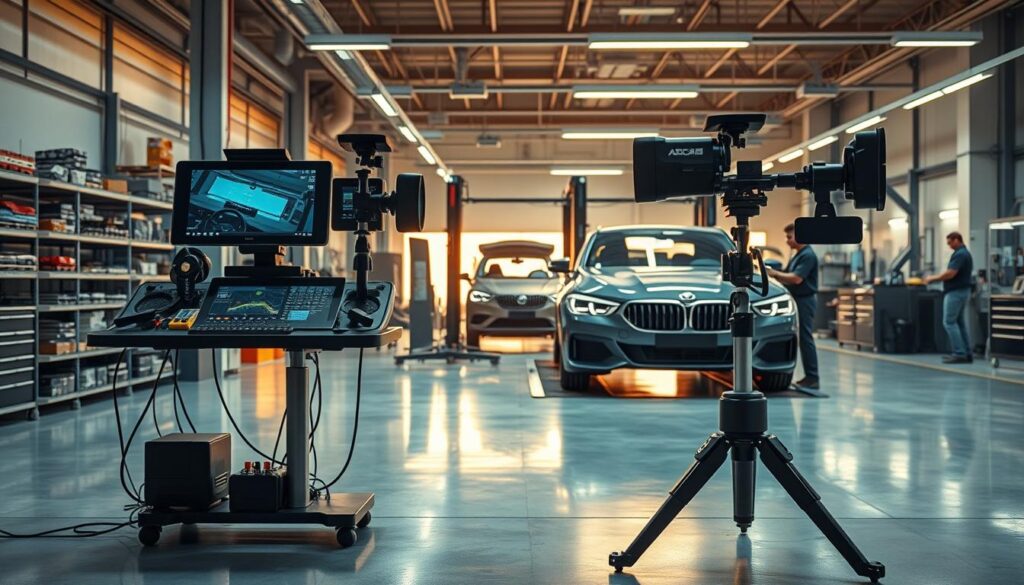 ADAS recalibration equipment