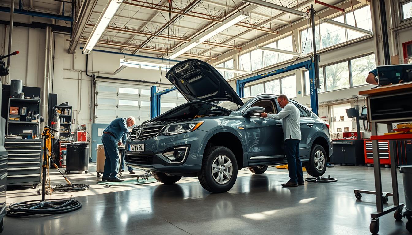car accident repair shop