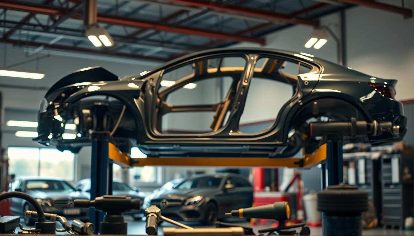 car frame straightening