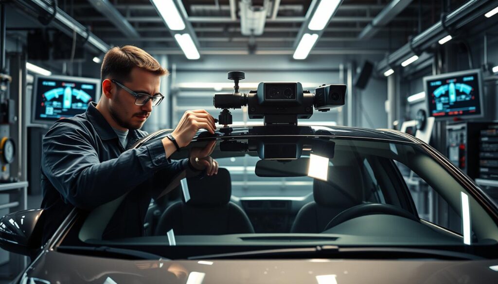 windshield recalibration