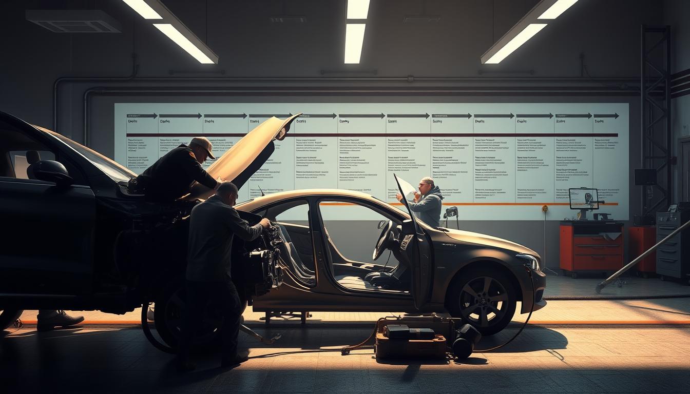accident repair timeline