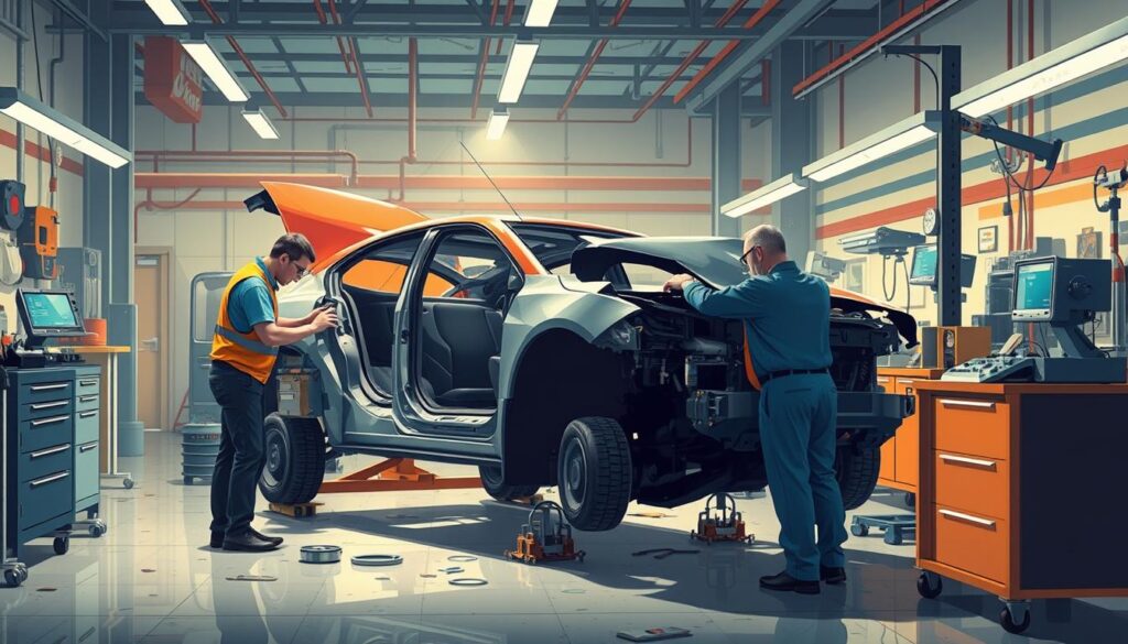 best collision repair center for frame damage