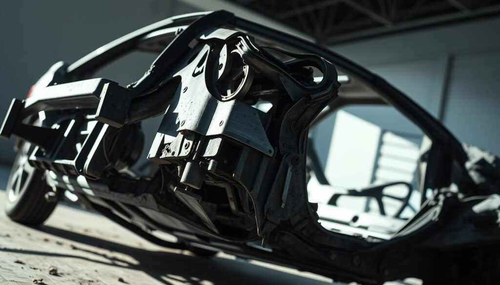 car frame damage