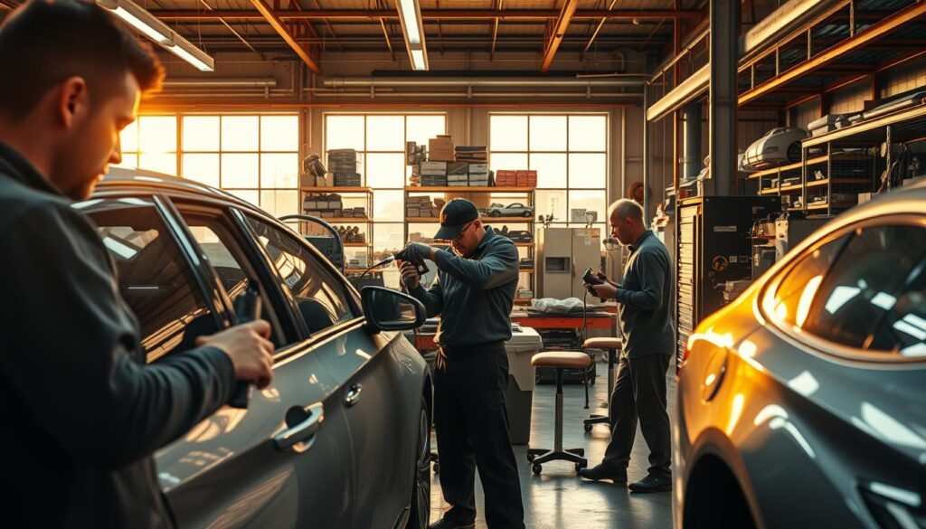 collision repair process