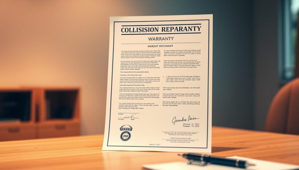 collision repair warranty