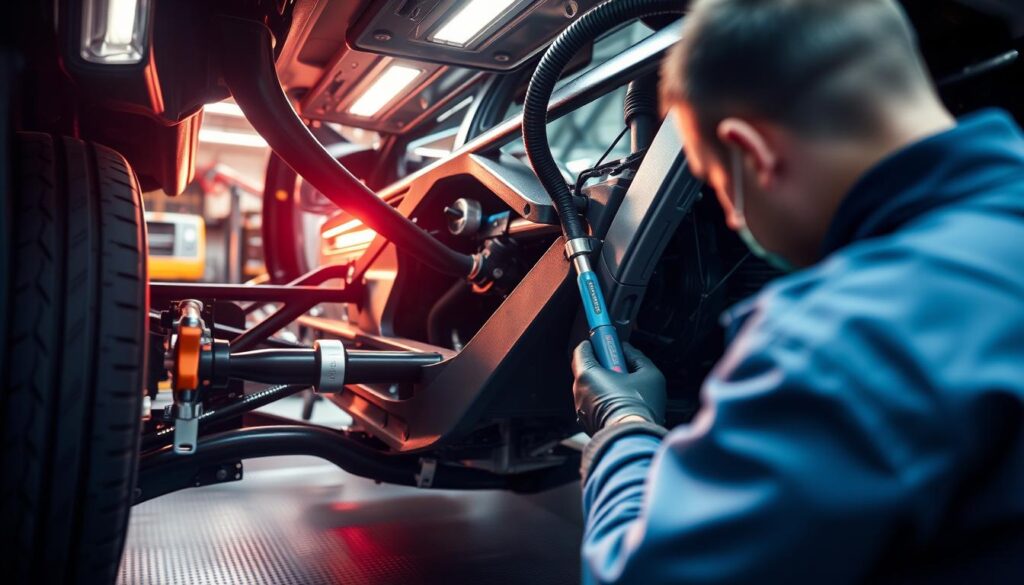 professional car frame inspection