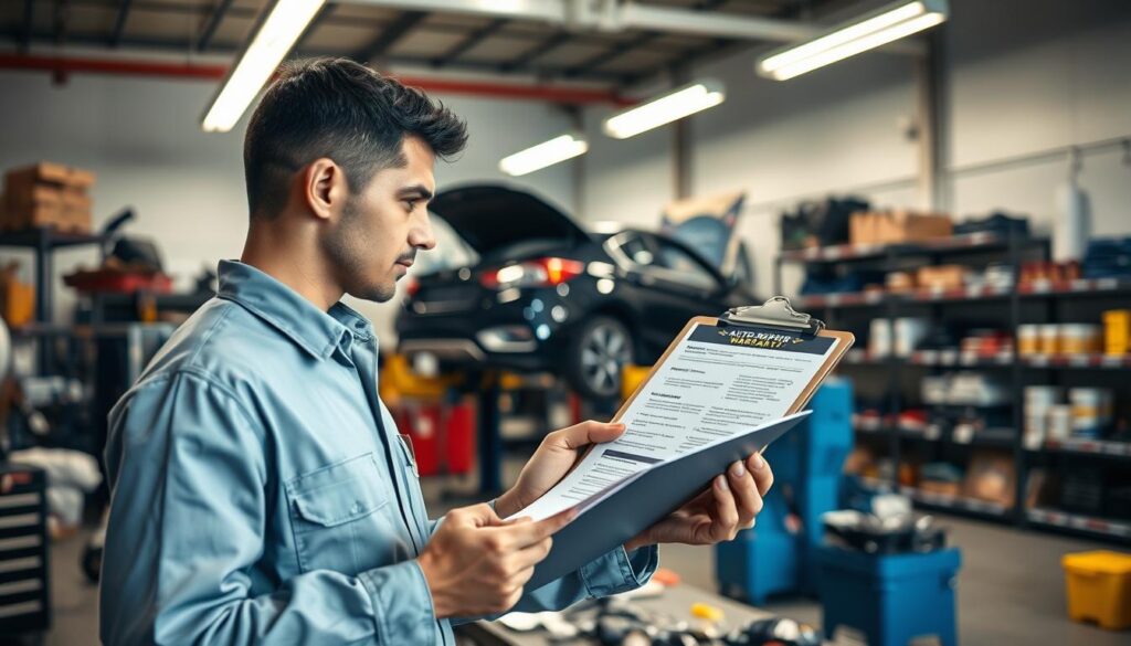 warranty coverage for auto body repairs