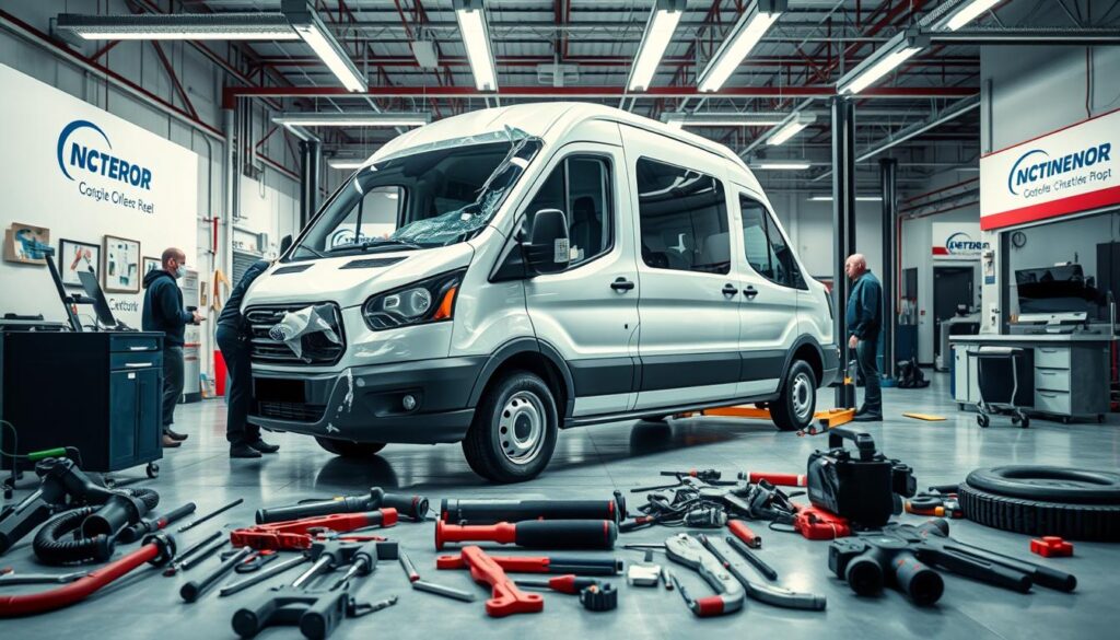 commercial van collision repair commercial van collision repair