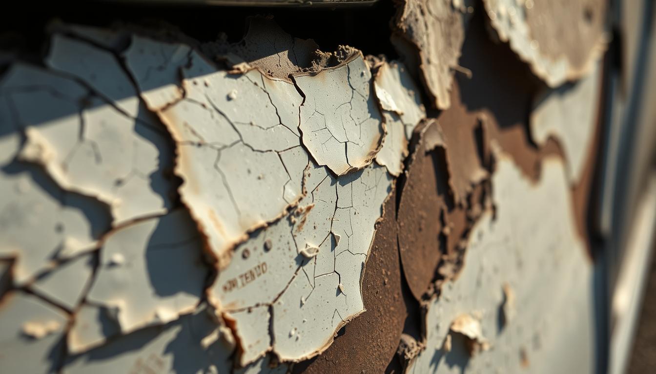 cracked paint after collision repair