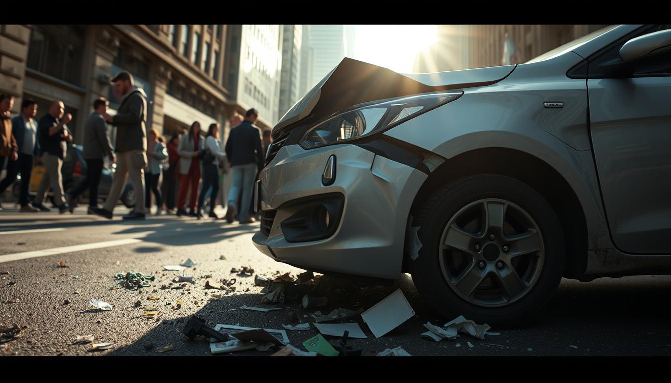 rental car after accident