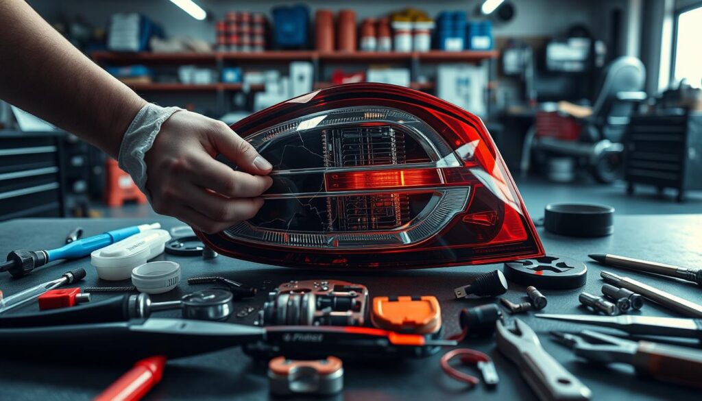 taillight repair process taillight repair process
