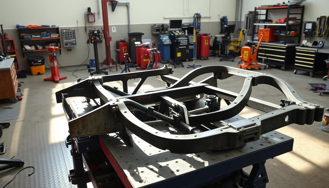 Auto frame straightening