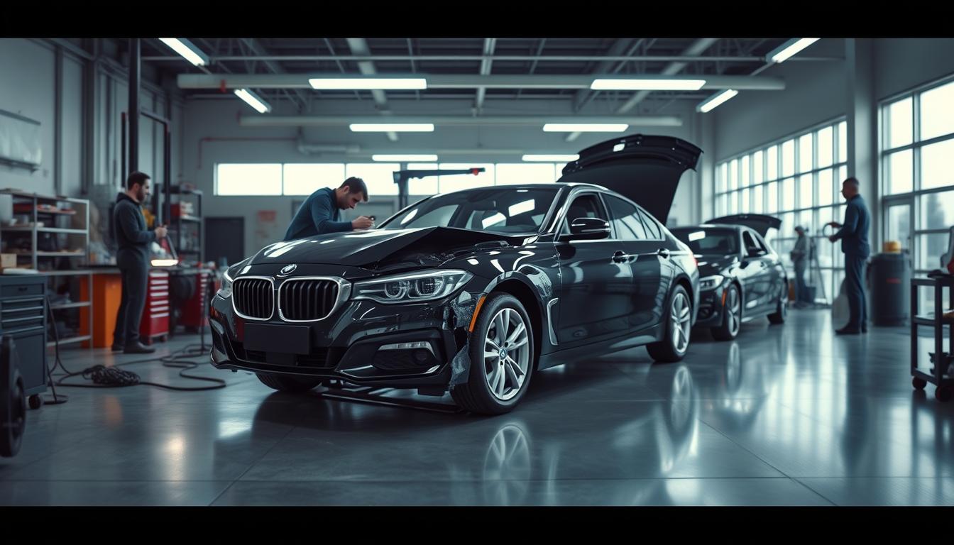 Collision repair timeline