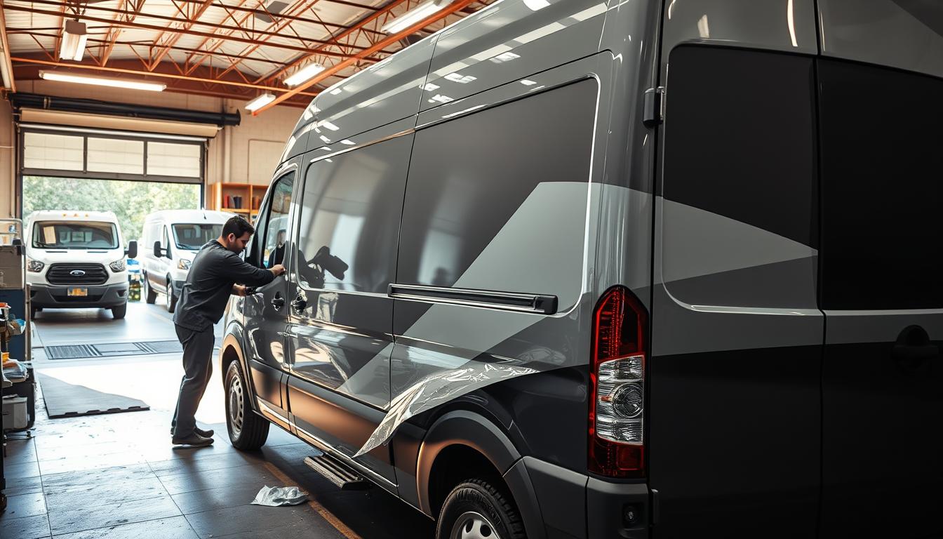 Fleet branding repair