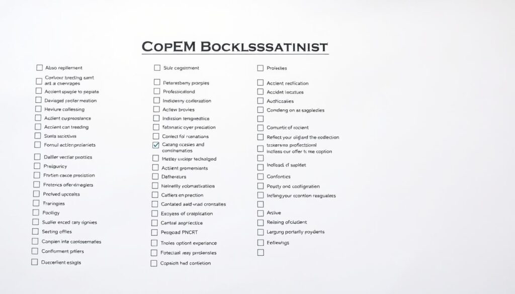 accident documentation checklist accident documentation checklist