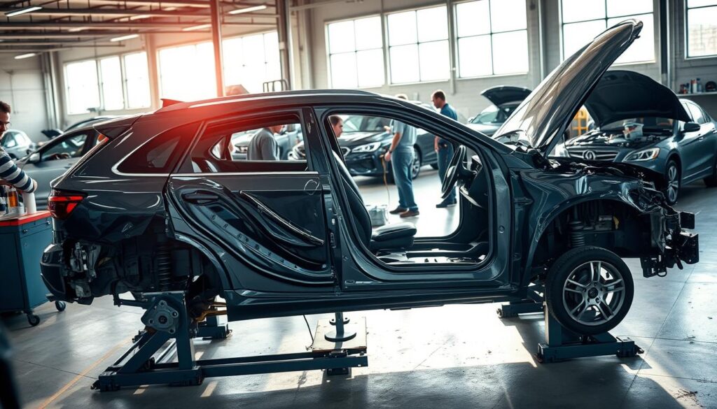 collision repair body work