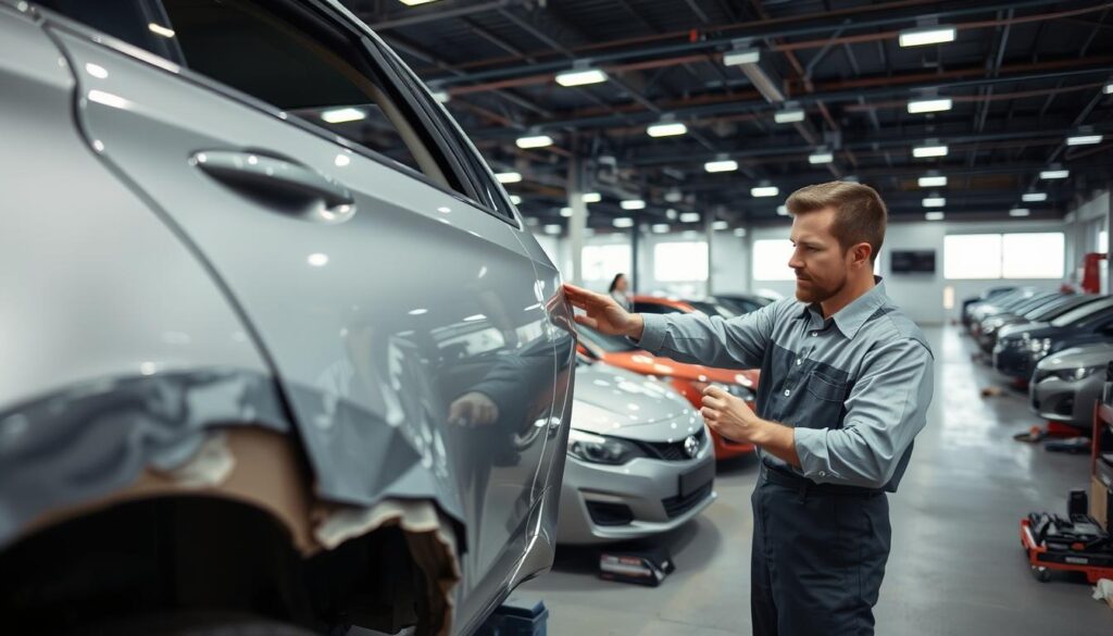 collision repair quality check