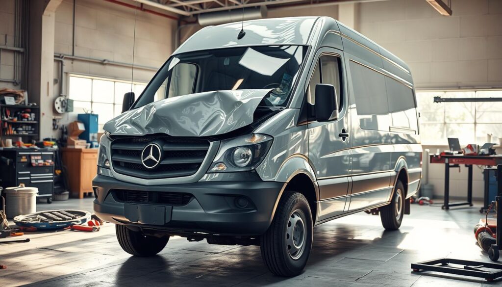 commercial van collision damage repair commercial van collision damage repair