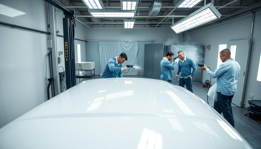 full paint job process full paint job process