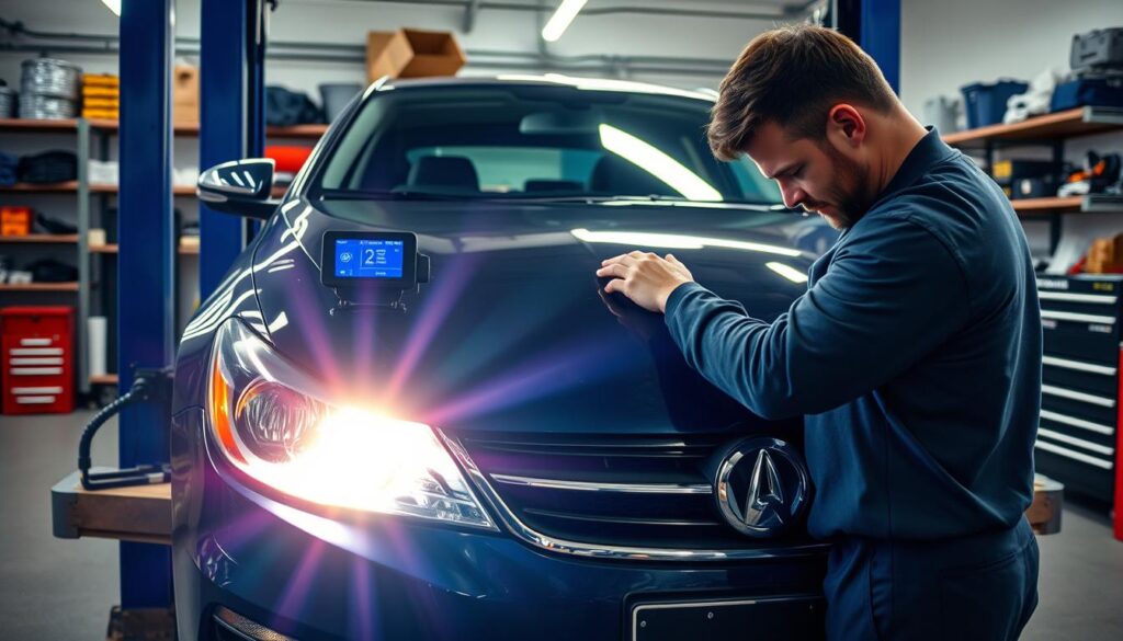 headlight alignment maintenance
