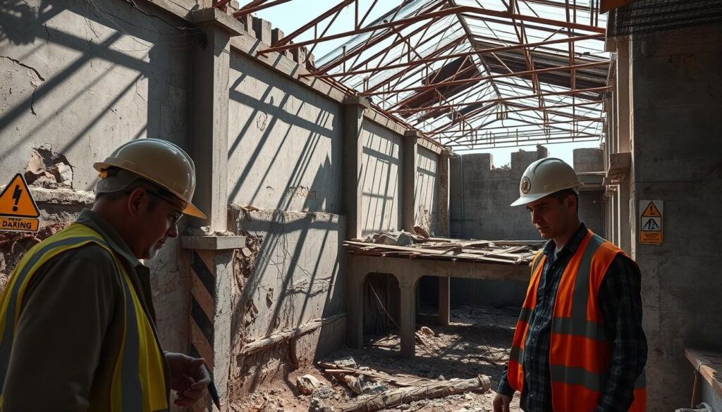safety concerns structural damage repair