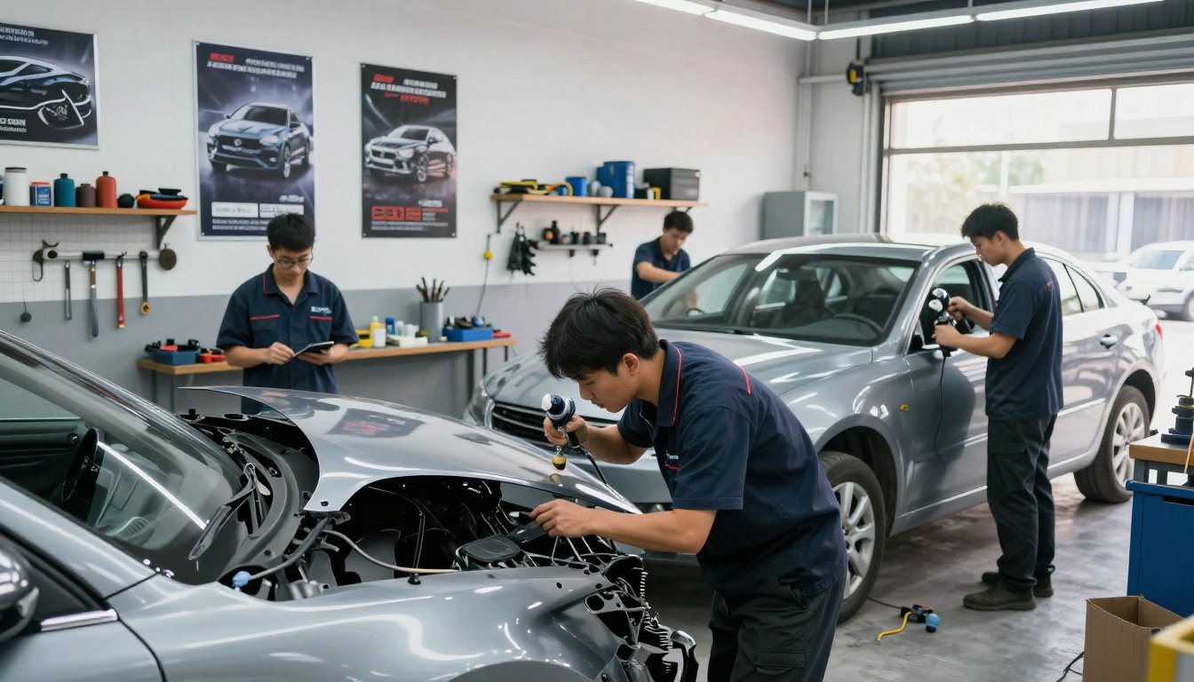 San Antonio auto body shop