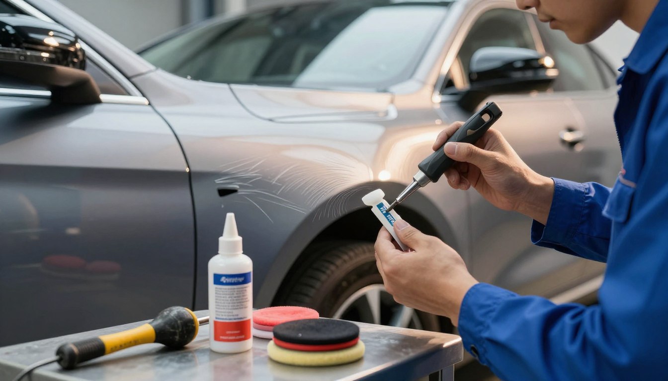 car paint scratch repair
