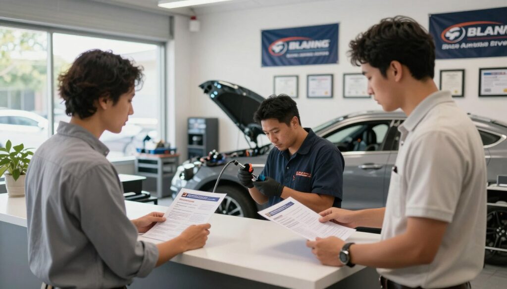 choosing a repair shop