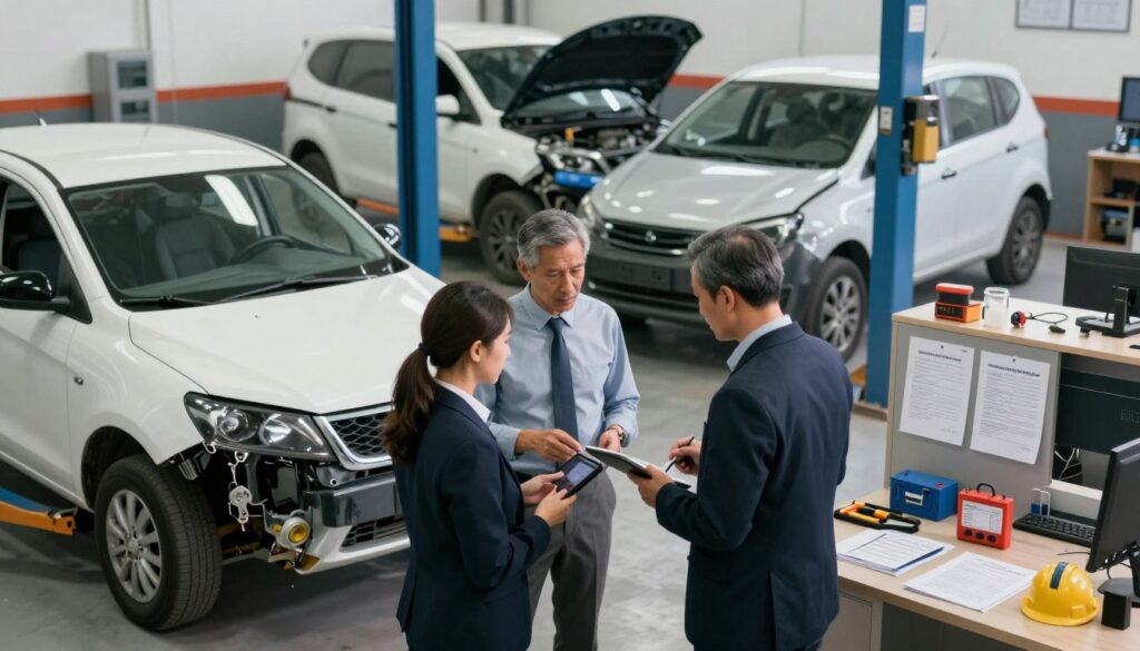 fleet body shop insurance claims