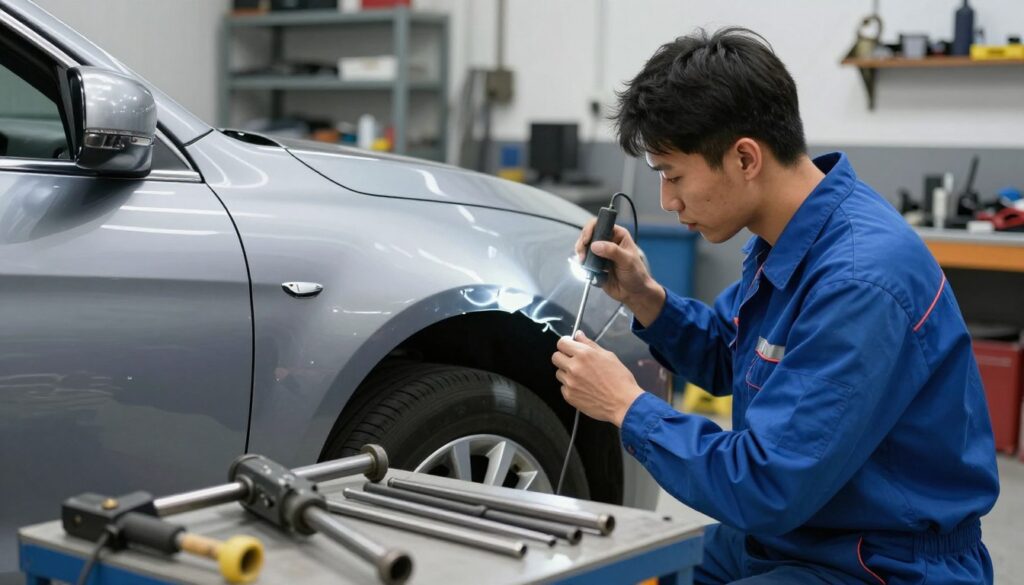 traditional dent repair process