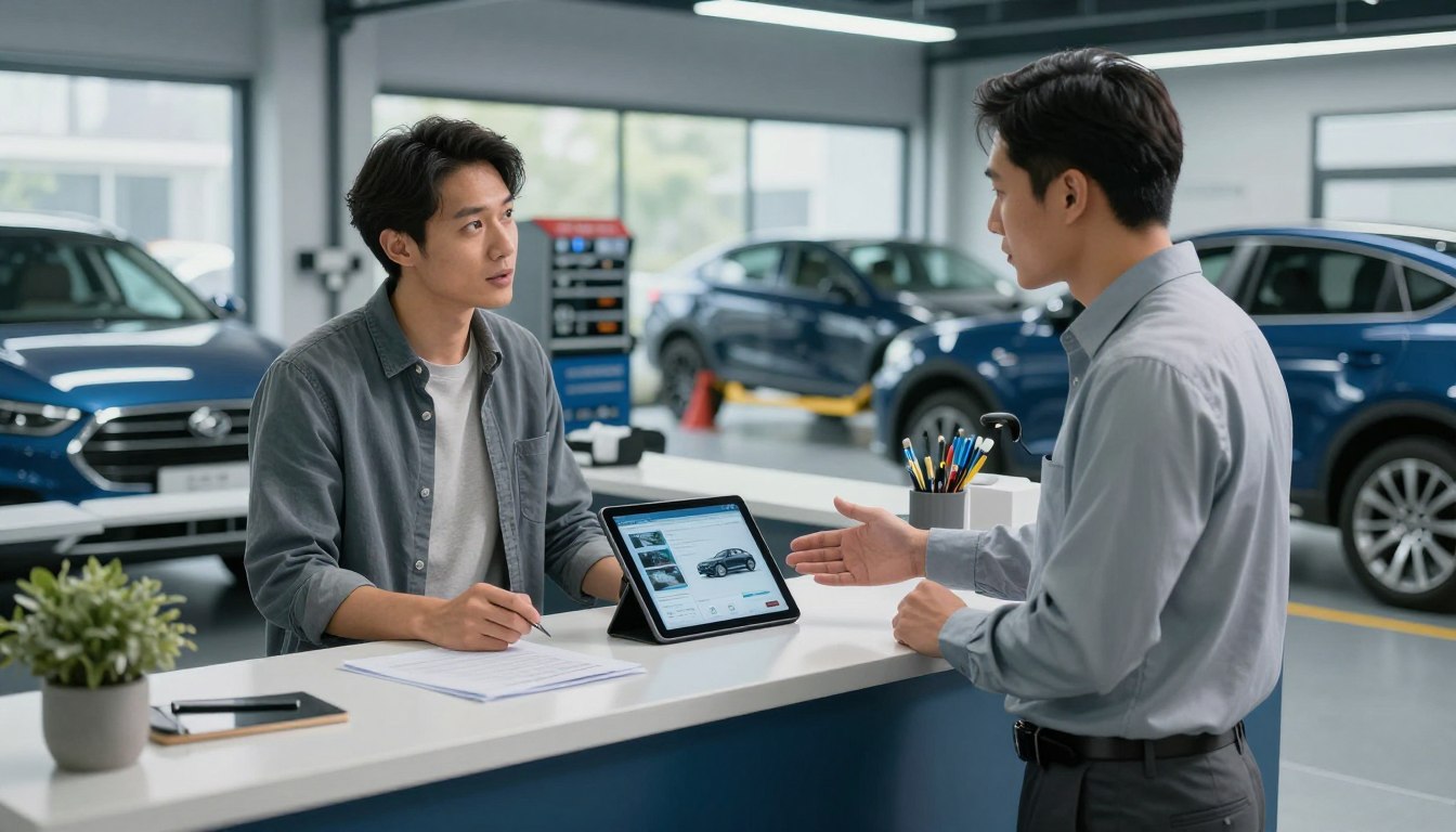 auto body repair customer service