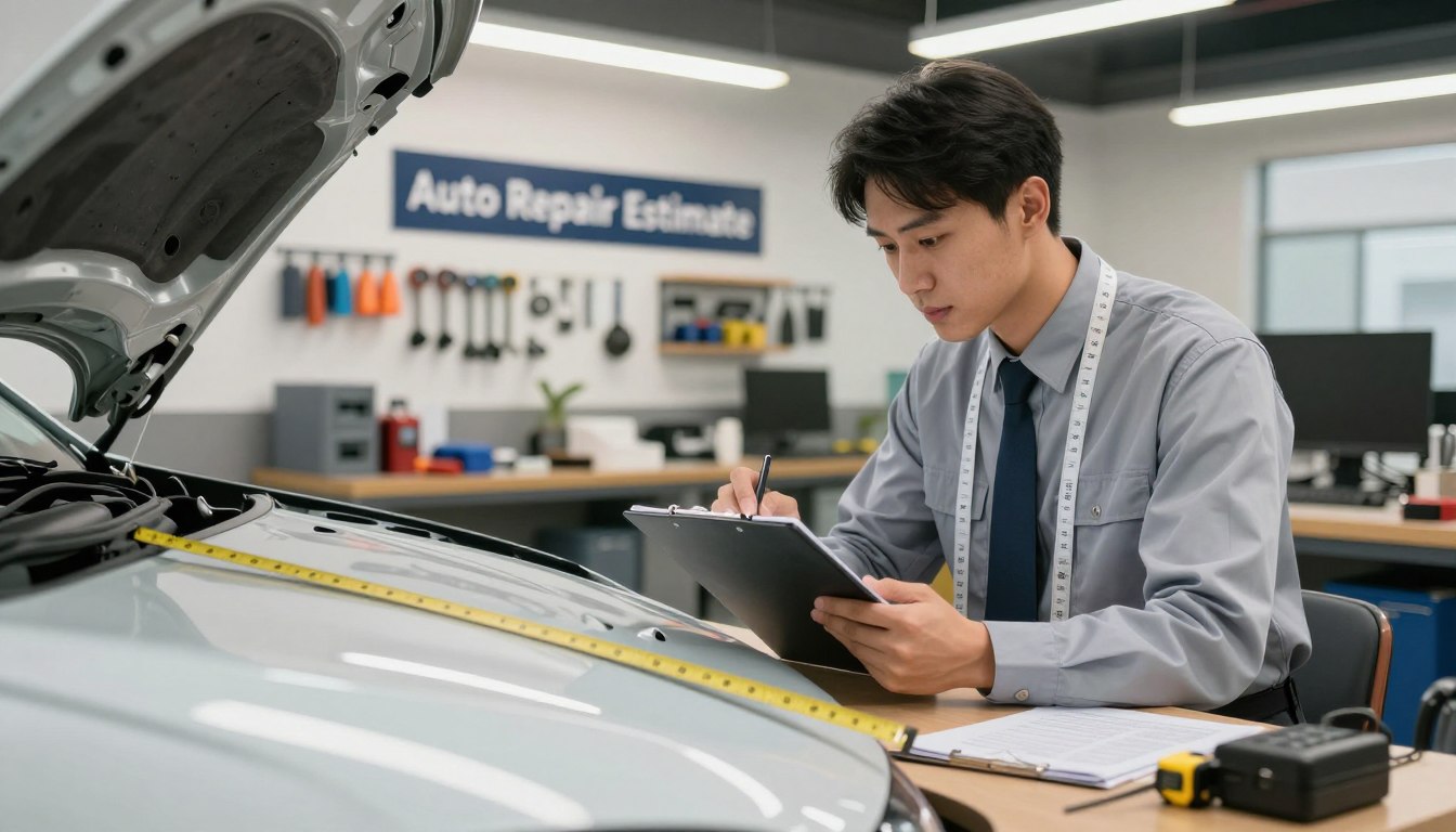 auto body repair estimate Walzem