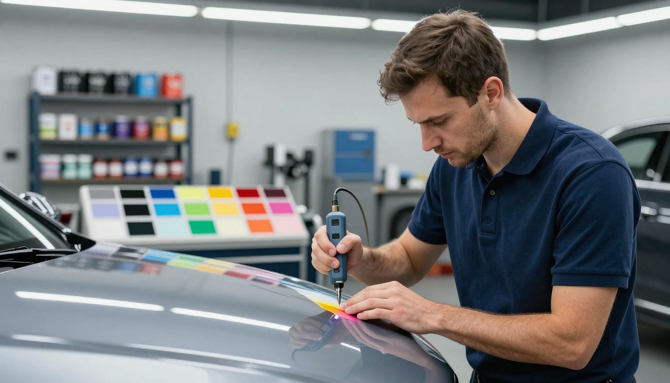 paint matching Walzem auto repair