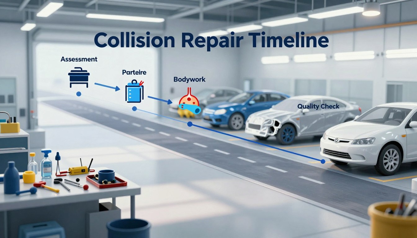 Collision Repair Timeline
