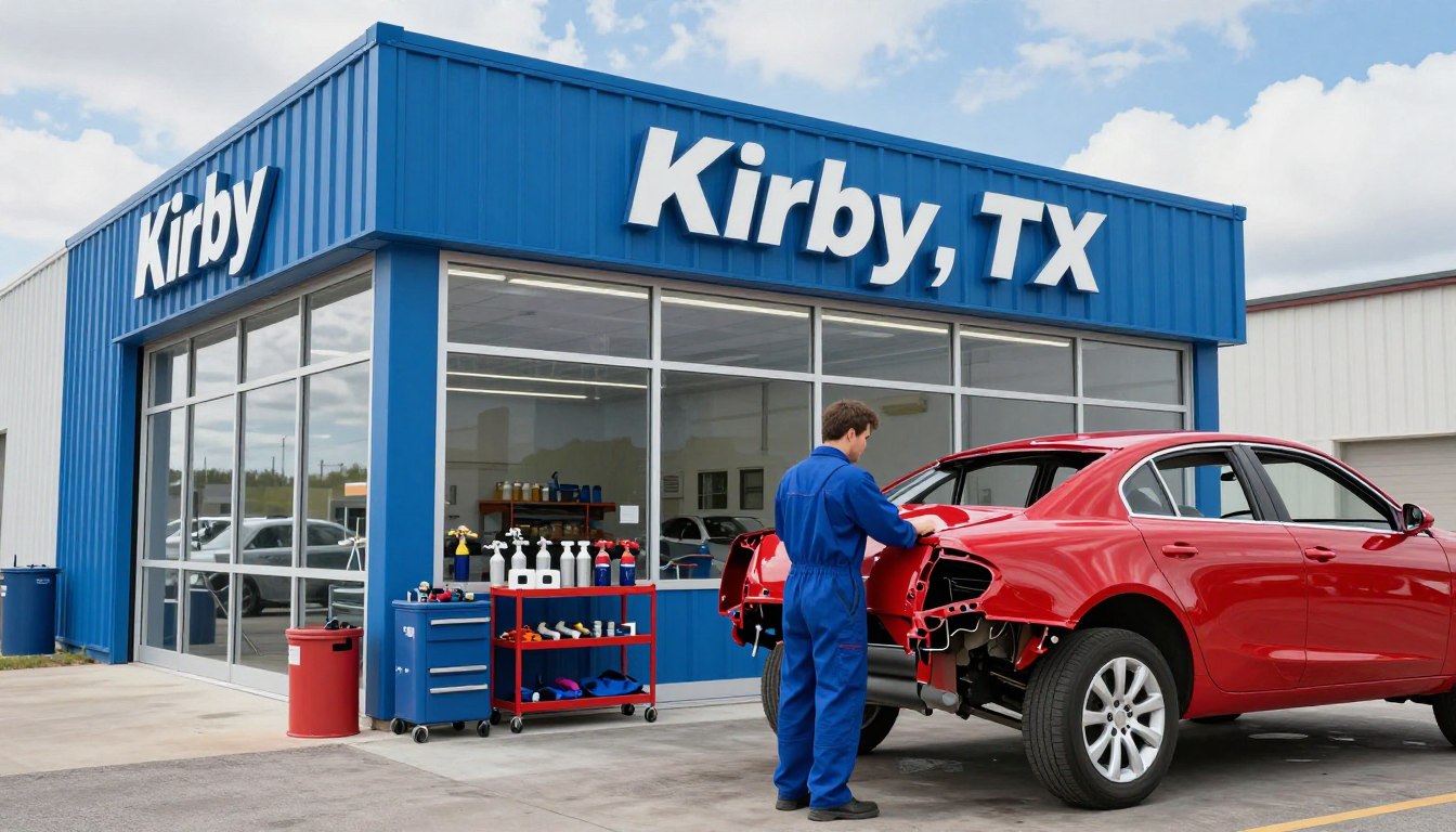 Kirby TX auto body repair