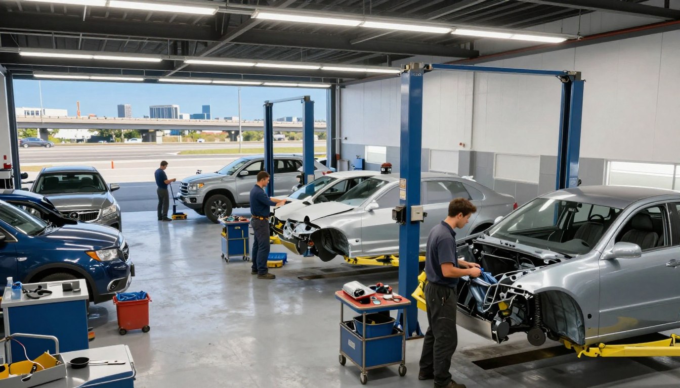 auto body shop Loop 410