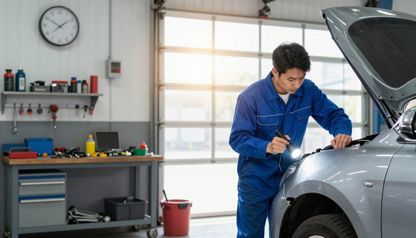 body shop for leased vehicle