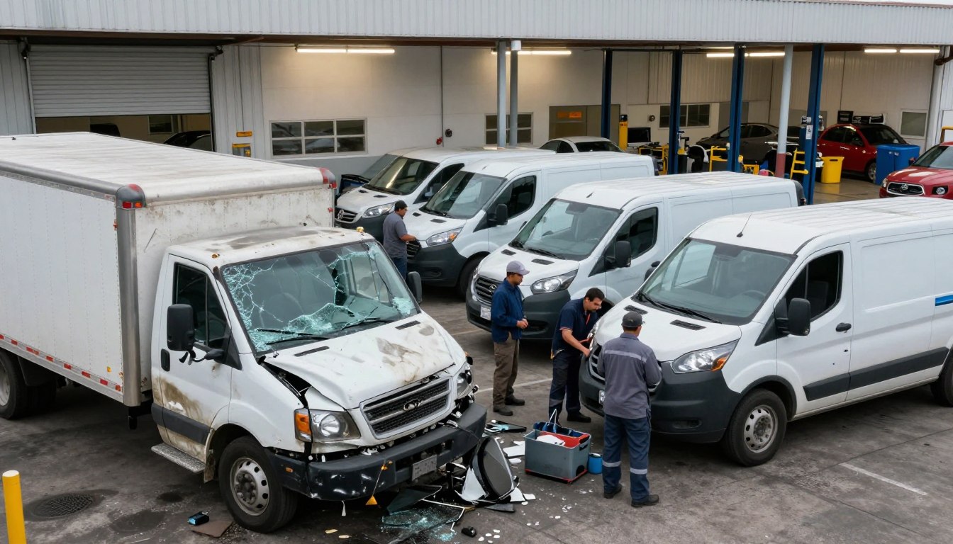 commercial fleet body repair San Antonio