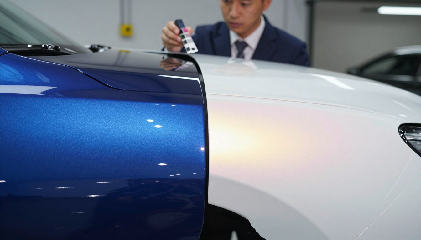 paint matching metallic colors