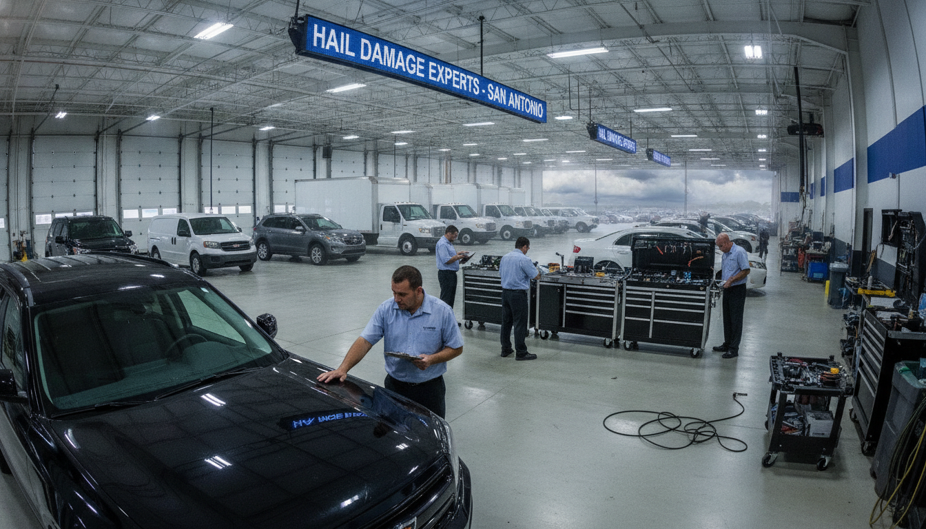 hail season car protection San Antonio